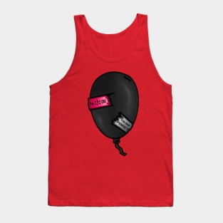 Imperfect Black Balloon - I am not Perfect Tank Top